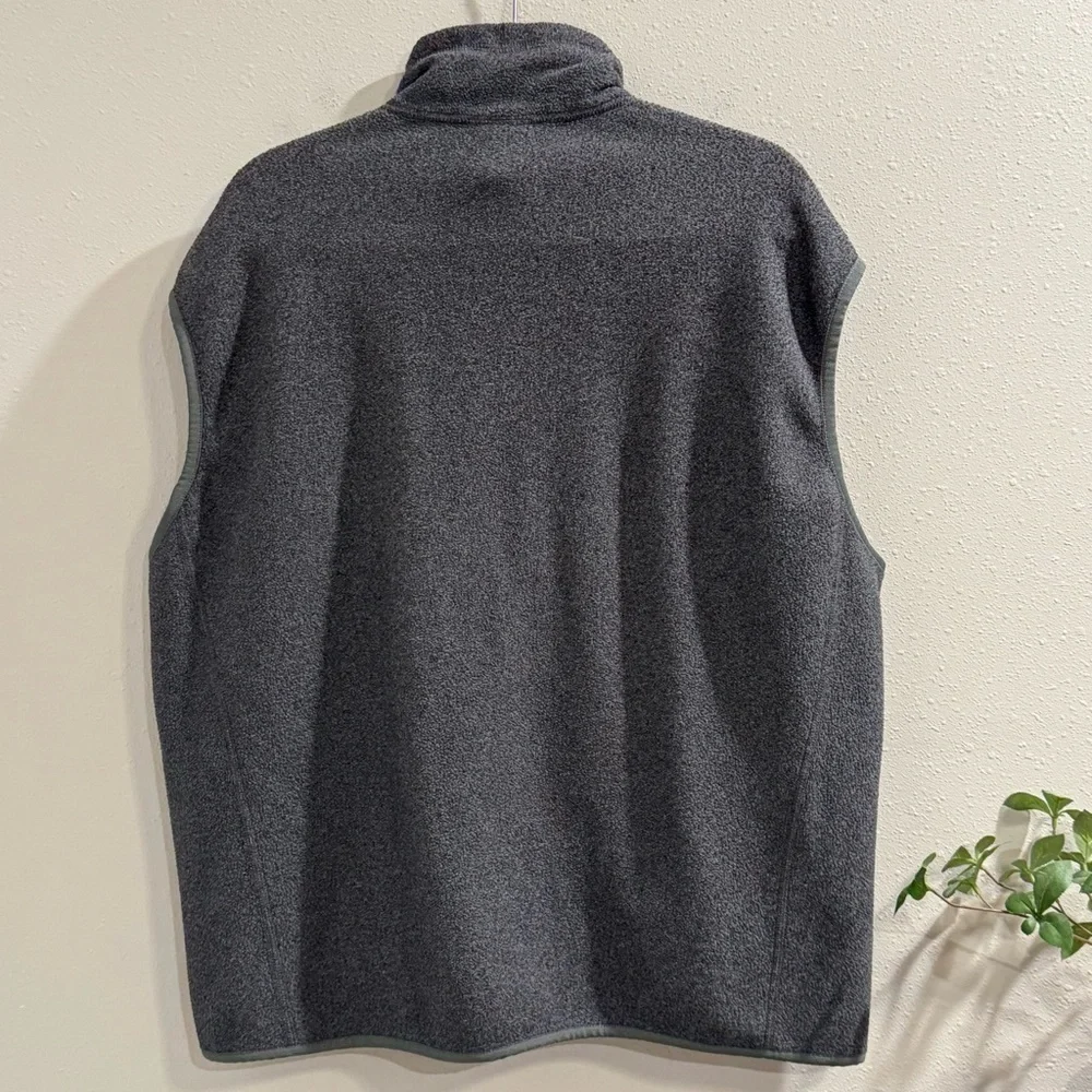 Patagonia Men’s XL Gray Synchilla Vest Full Zip Fleece Outdoor Gorpcore Classic